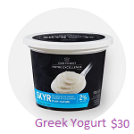 Greek and Skyr Yogurt